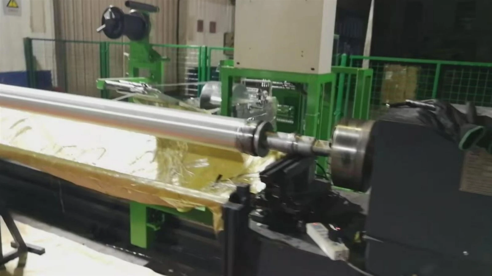 Carbon fiber winding machine